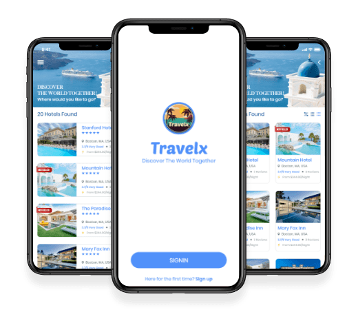 TravelX: Travel App, App Development Company