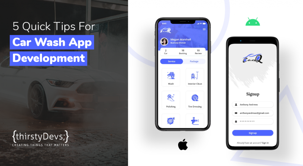 5 tips for car wash app development