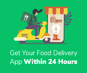 Get Your Food DeliveryApp Within 24 Hours