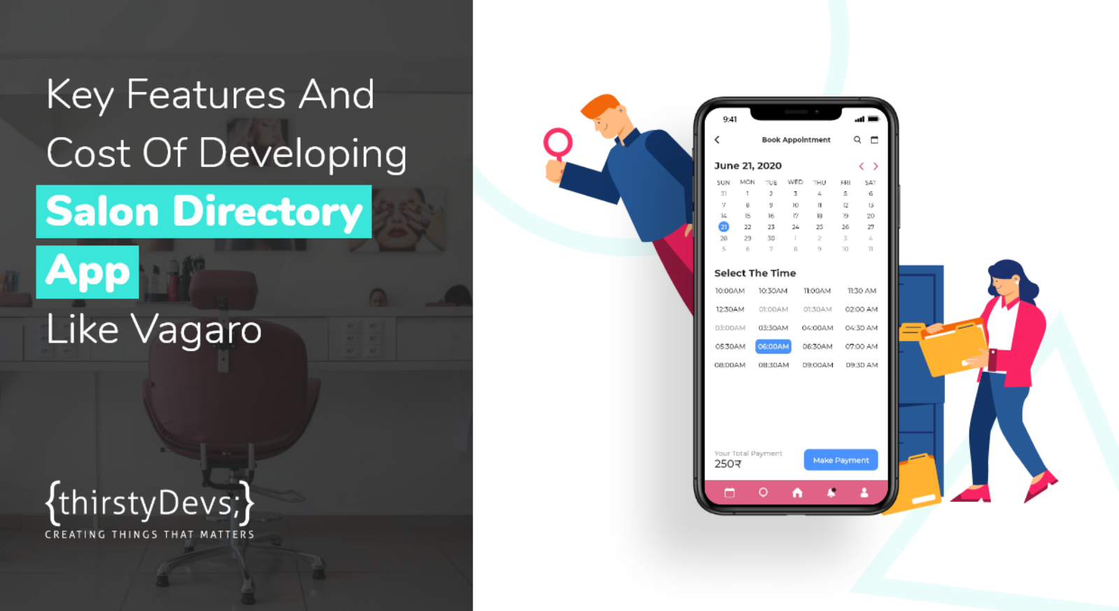 Key Features And Cost Of Developing Salon Directory App Like Vagaro