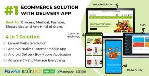 4 In 1 Solution Food Delivery App