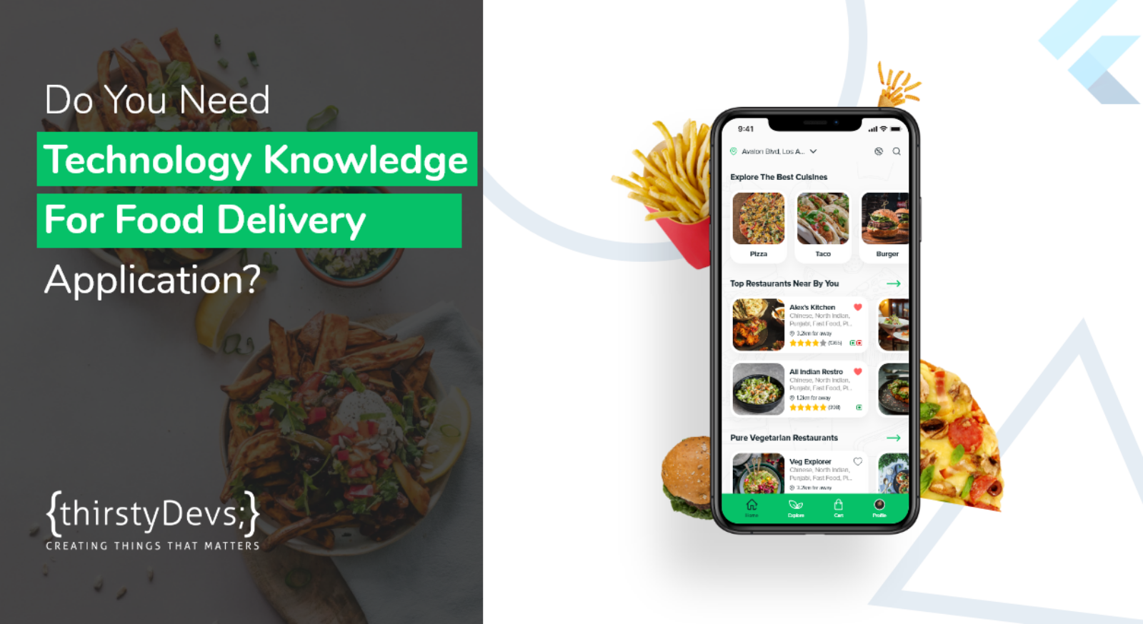 Do You Need technology knowledge for on-demand food delivery application?