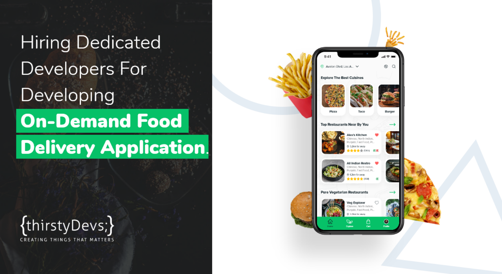Hiring developers for Food delivery Mobile Applciation
